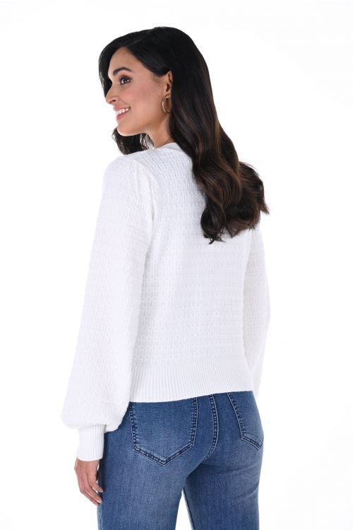 Frank Lyman Off-White Cardigan Style 246224U