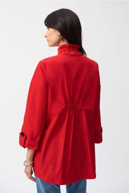 Joseph Ribkoff Radiant Red Trapeze Jacket Style 251018