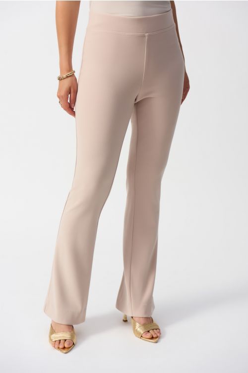 Joseph Ribkoff Parchment Flared Pull-On Pants Style 251029