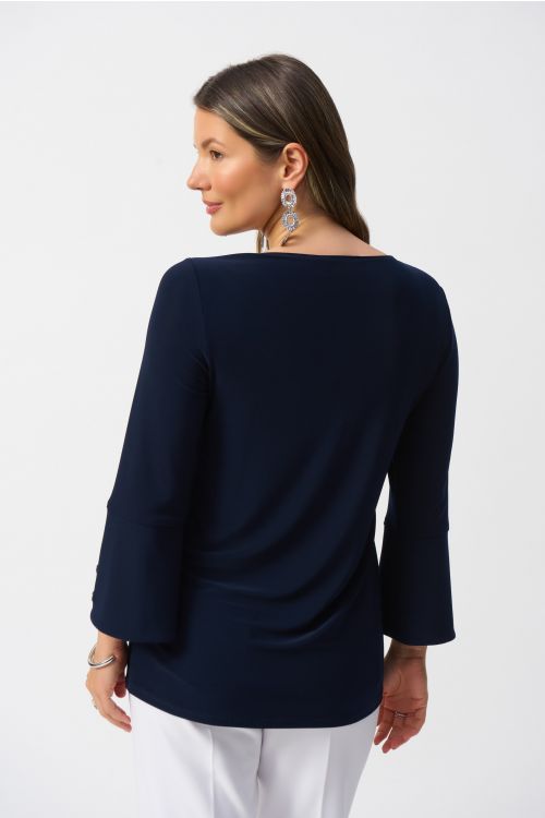 Joseph Ribkoff Midnight Blue  Fit and Flare Tunic Style 251141