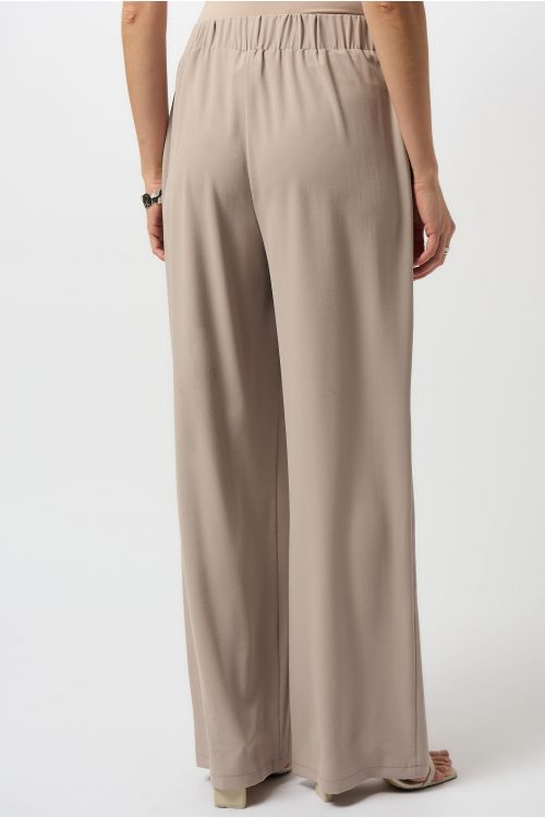 Joseph Ribkoff Dune Textured Wide-Leg Pants Style 251185