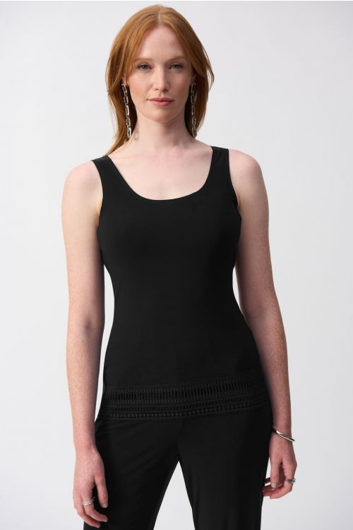 Joseph Ribkoff Black Cami & Cover-Up Style 251197