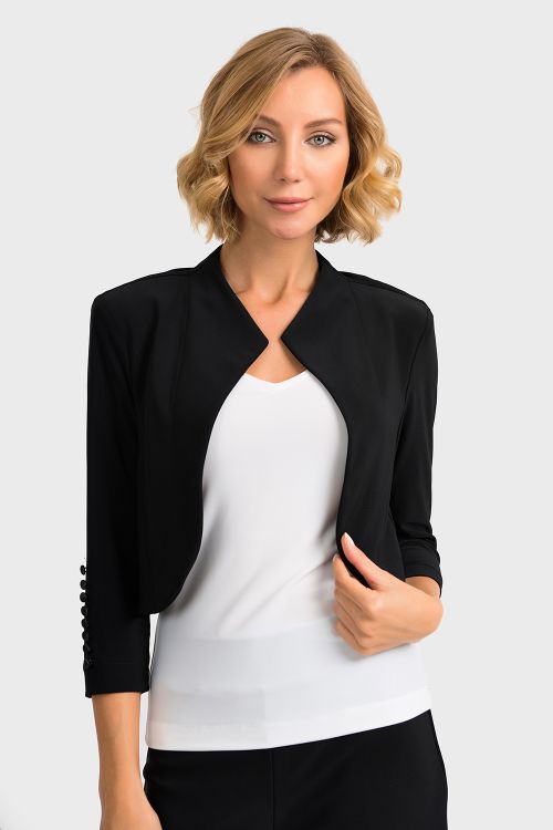 Joseph Ribkoff Black Bolero Style 32083J