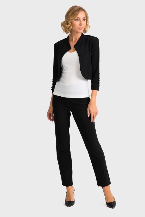 Joseph Ribkoff Black Bolero Style 32083J