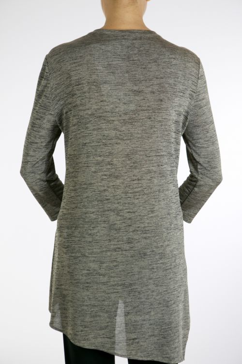 Joseph Ribkoff Grey/Gold Tunic Style 161066X