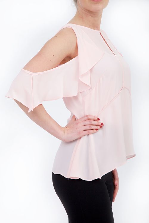 Joseph Ribkoff Powder Pink Top Style 182269